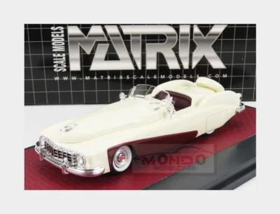 1:43 MATRIX Mercury Templeton Saturn Bob Hope Special 1948 White Red MX51304-022 - Immagine 1 di 2