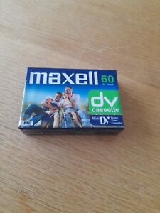 Maxell Mini DV  Video Cassette Tapes 60SP 90LP unused and sealed 