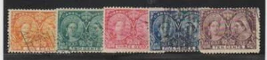A8189: Canada #51-54, 57 Used, F-VF; CV $190 - Imagen 1 de 1