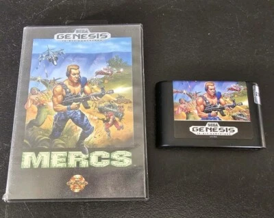 Mercs (Sega Genesis, 1991) con caja sin manual  Foto 1 de 4