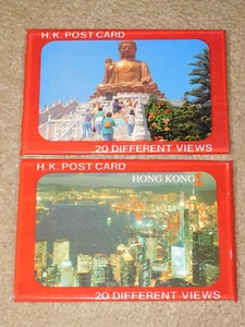 40 ASSORTED HONG KONG 6"x4" POSTCARDS (New - Sealed in Packages) - Picture 1 of 6