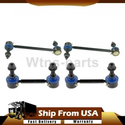 Kit de enlace de barra estabilizadora delantera trasera Mevotech para Ford Mustang 2015 2016 2017 2018 2019 Foto 1 de 4