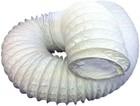 PVC Flexible Hose All Sizes Ducting Tumble Dryer Vent 100mm 125mm 150mm 4" 5" 6"