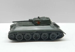 Russian T-34 War Tank World War II Scale HO Made In Spain USSR - Picture 1 of 6