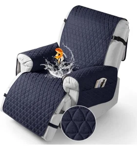 NEU TAOCOCO Wasserdicht Beständig Stuhlbezug 100% Polyester Dunkelblau - Bild 1 von 4