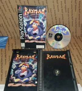 Rayman Complete in Long Box Playstaion 1 PS1 RARE SONY PLAYSTAION PSX 1 2 3 OOP - Picture 1 of 10