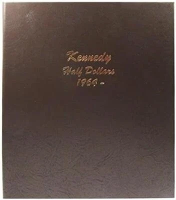 Álbum Dansco para monedas de medio dólar Kennedy 1964-2027 modelo 7166 nuevo Foto 1 de 4