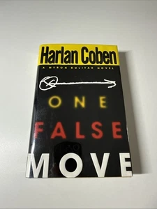One False Move By Harlan Coben 1998 Signed First Printing HC/DJ - Picture 1 of 10