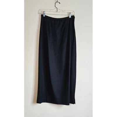 Pendleton Women's Black 100% Virgin Wool Long Skirt Size 6 Made in USA - Image 1 of 4