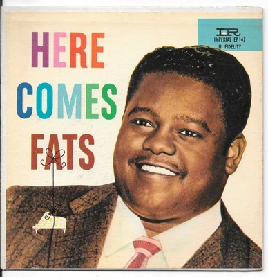 FATS DOMINO Here Comes Fats on Imperial R&B рок EP 45 HEAR - Изображение 1 из 4