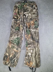 Reeltree Camo Cargo Pants Women’s Size Small (28x31) Pink Accents Pre-owned - Picture 1 of 15