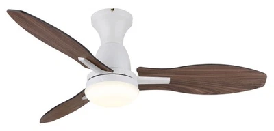 Energy-Saving Ceiling Fan with Remote Control Gale White LED Ventilator - Image 1 of 4