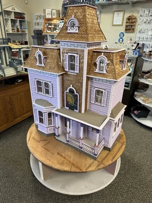 Greenleaf Beacon Hill Dollhouse by Judith Jackson Wired w/ Table - Image 1 of 4