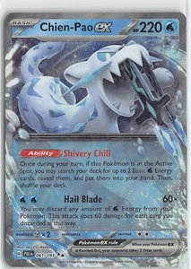 Pokemon Scarlet & Violet Paldea Evolved Foil Double Rare #061/193 China-Pao ex - Bild 1 von 2