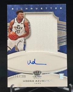 Panini Crown Royale Silhouettes #139 RPA Udoka Azubuike 2020-21/199 - Imagen 1 de 2