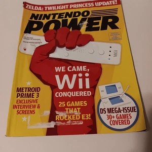 nintendo Power Magazine #206, with poster insert, 2006 - Picture 1 of 6