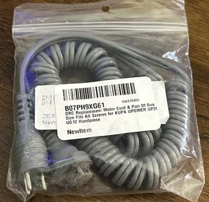 DRC Replacement Motor Cord & Pair of One Size Fits All Screws for KUPA, NEW - Picture 1 of 3