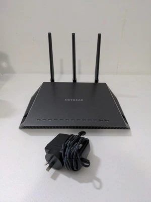 NetGear Nighthawk® D7000 AC1900 WiFi VDSL/ADSL Modem Router 12V 2.5A C/W Charger - image 1 of 4