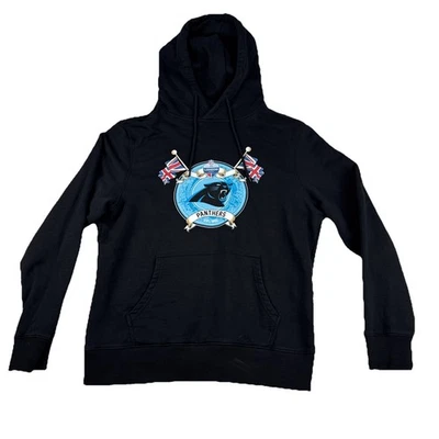 Carolina Panthers NFL London Games 2019 sudadera negra con capucha para mujer XL Foto 1 de 4
