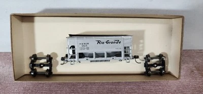 Denver and Rio Grande Western RR Silver Ore Hopper 985 Roundhouse 1324 Built HO - Image 1 of 2