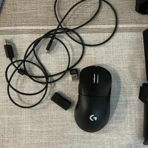 Logitech G Pro x Superlight 2 Dex Wireless Gaming Mouse Black - Afbeelding 1 van 6