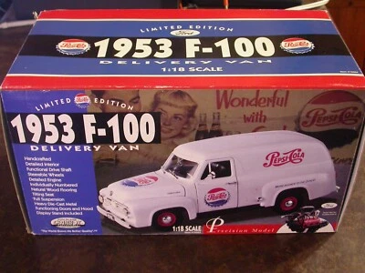 Pepsi 1953 F-100 Delivery Van Gearbox 1:18 Limited Edition - Image 1 of 4