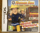 NINTENDO DS GAME FIREMAN SAM ACTION STATIONS COMPLETE WORKS WITH 2DS & 3DS