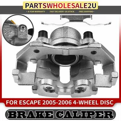Front Left Disc Brake Caliper with Bracket for Ford Escape Mercury Mariner 05-06 - Изображение 1 из 4
