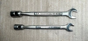 2 CRAFTSMAN 5/8 & 3/4 Flexkopf offenes Ende Komboschlüssel 42545 & 42546 - VV - USA - Bild 1 von 2