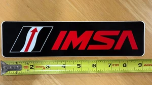 IMSA racing  sticker decal, 9" x 2.25", NEW - Picture 1 of 1