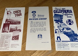 3 - 1969 & 1970 SANTA FE Railroad WELCOME ABOARD THE SUPER CHIEF Brochure - Picture 1 of 18