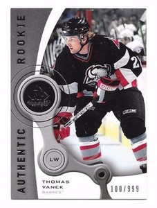 2005-06 SP Game Used Thomas Vanek #d 100/999
