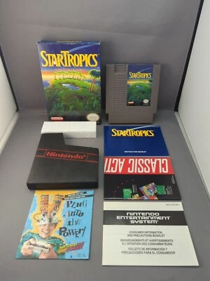 #2 Star Tropics (Nintendo NES, 1990) Complete CIB w/Letter - Image 1 of 4