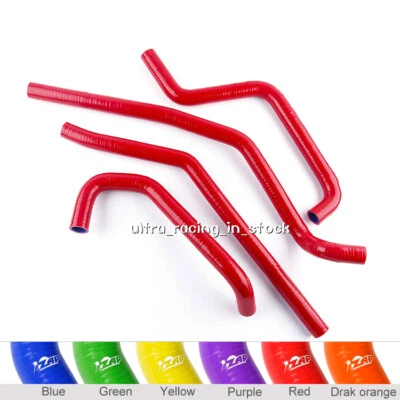 Red Silicone Radiator Hoses For Polaris Ranger RZR800 RZR 800 2008-2011 - Image 1 of 4