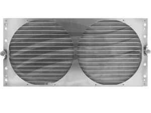 AC Condenser Assembly With Shroud 770mm x 362mm x 44mm - Suit twin 14 inch fans - Picture 1 of 1