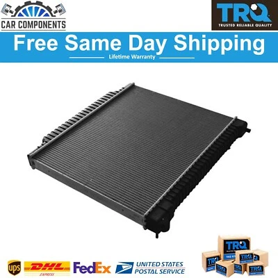 TRQ New Radiator Fits For 1997-2014 Ford E-150 E-250 E-350 Econoline Club Wagon - Image 1 of 3