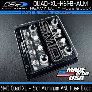 SMD Quad XL 4 Slot Aluminium ANL Sicherungshalter Stromverteilerblock Steve Meade - Bild 1 von 3