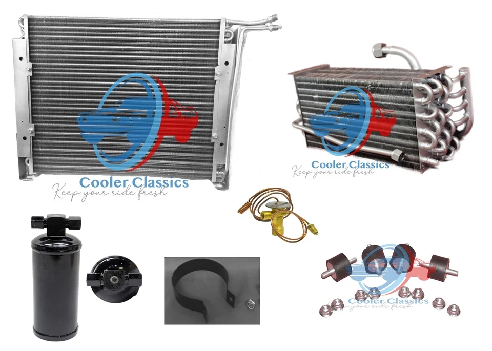 1963-1964 BUICK RIVIERA GS Condenser Evaporator Exp Valve Drier Mount AC1261PKG2 - Image 1 of 1