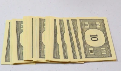1975 Monopoly Lot of 39 10s Board Game Replacement Money Bills - Image 1 of 2