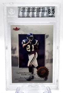 2001 Fleer Authority LaDanian Tomlinson #113 RC /1350 BGS 8.5 - Picture 1 of 2