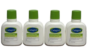 4x CETAPHIL LOZIONE IDRATANTE SECCA a NORMALE PELLE SENSIBILE 1,0 once / 29 ml ea NUOVO - Foto 1 di 1
