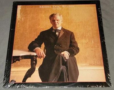 ARTHEL " DOC" WATSON-PORTRAIT-1987 VINYL LP-SEALED BEAUTIFUL VINYL COPY LOOK - Image 1 of 4