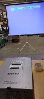 Sanyo PROxtraX high multi media projector PLC-XP21E USED Ex-Hire - Image 1 of 4