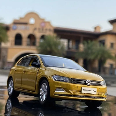1:32 Volkswagen POLO Modelo de Coche Diecast Coche Sonido y Luz Colección Juguete Regalo Foto 1 de 4