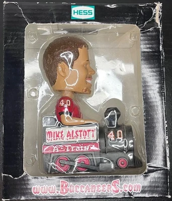 Figura Cabeza Bobble Mike Alstott Hess A-Train 2008 Conmemorativa Bucs Foto 1 de 4