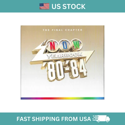Various Artists – Now Yearbook '80-'84 (The Final Chapter) 4 CD Set Foto 1 de 2