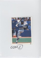 1991 Red Foley's Best Baseball Book Ever Stickers Ruben Sierra #87