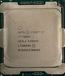 INTEL SR3L4 / i7-7800X 3.50GHz 6-Core 8.25MB LGA-2066 X-Series CPU - Picture 1 of 1