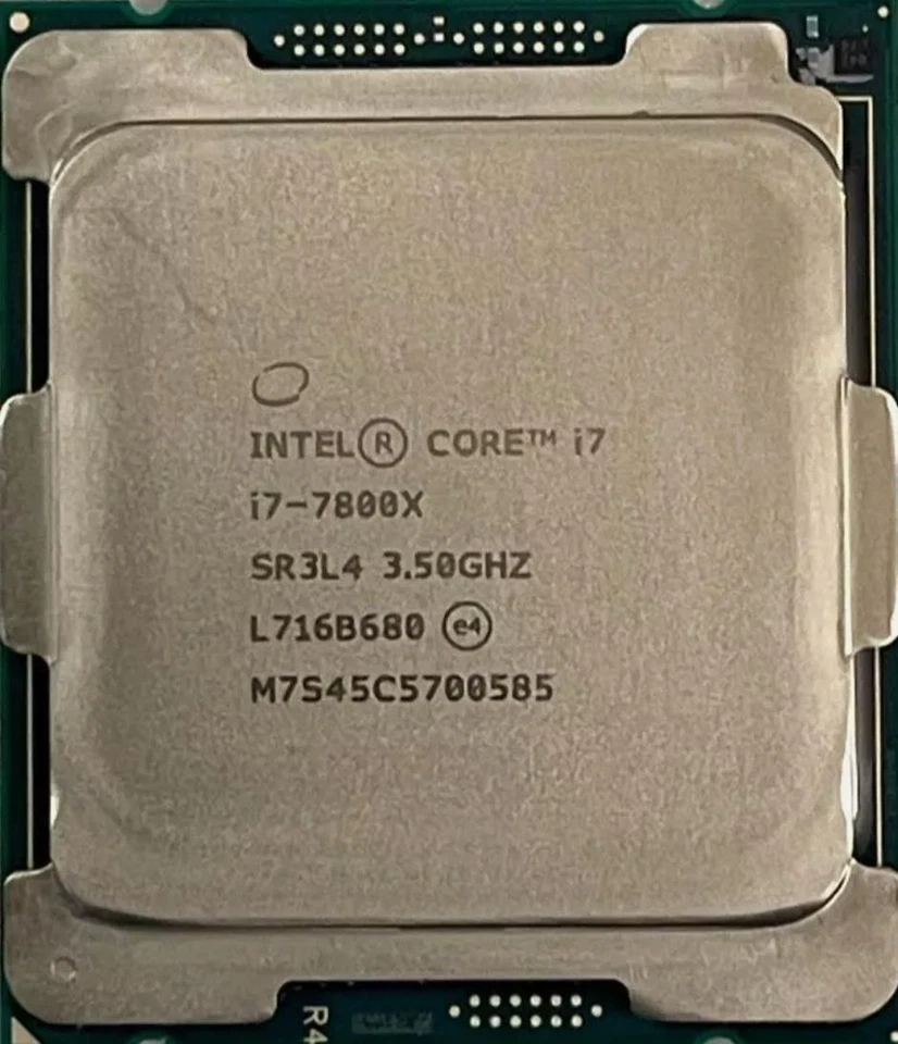 INTEL SR3L4 / i7-7800X 3.50GHz 6-Core 8.25MB LGA-2066 X-Series CPU - Image 1 of 1