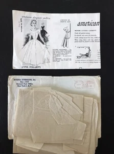 Vintage 1952 American Designers Sewing Pattern Anne Fogarty Dress Sz 11 - Picture 1 of 4